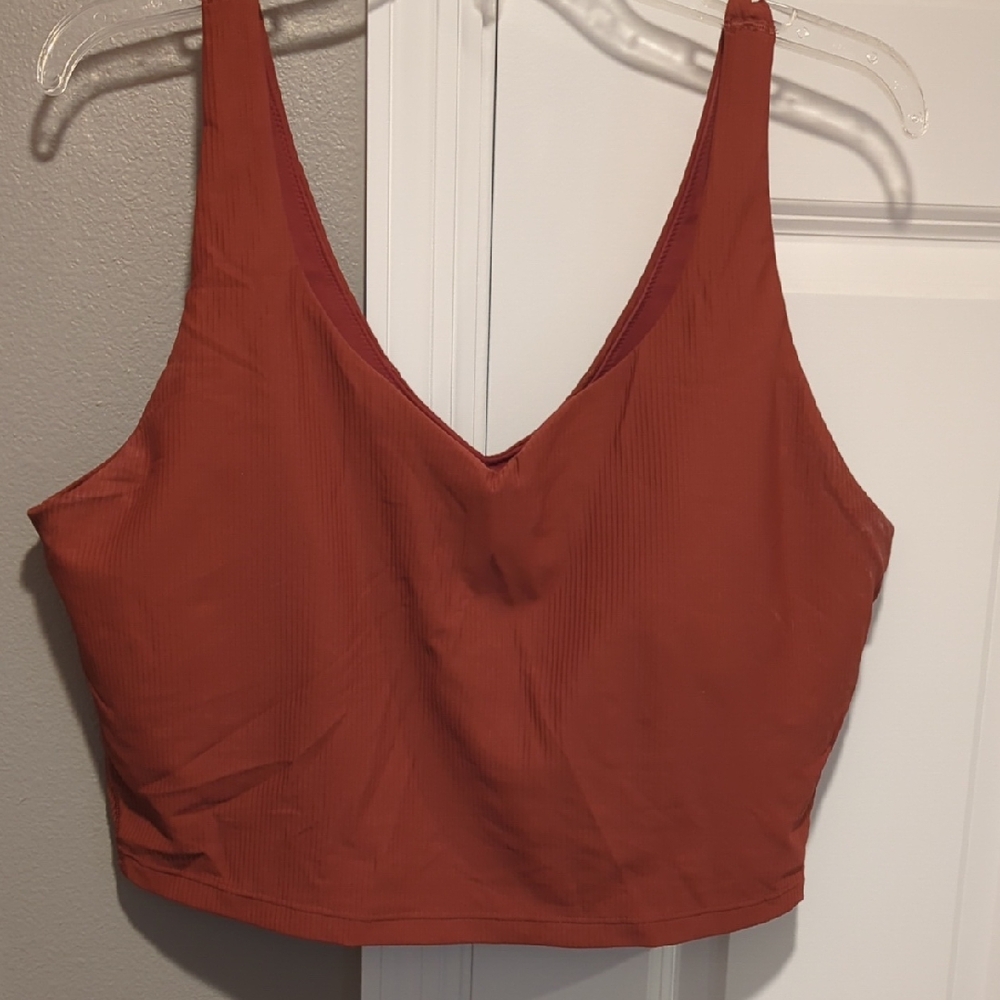 Old Navy Rust Crop Top